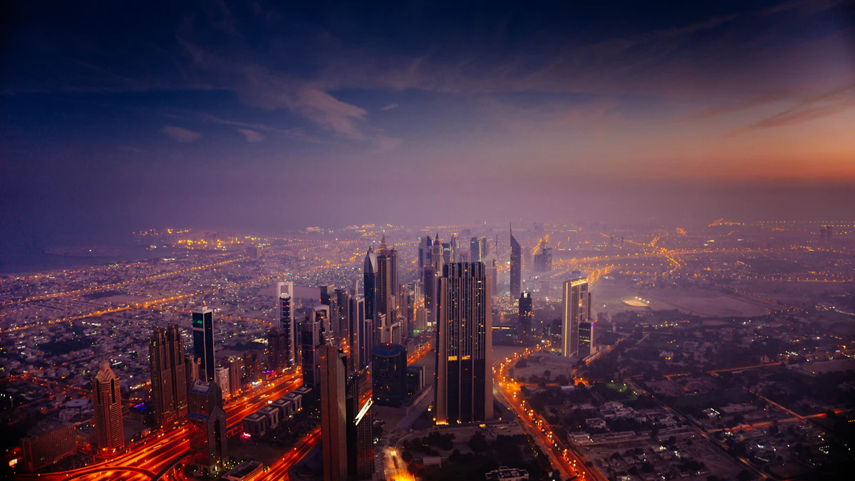Dubai financial district towers